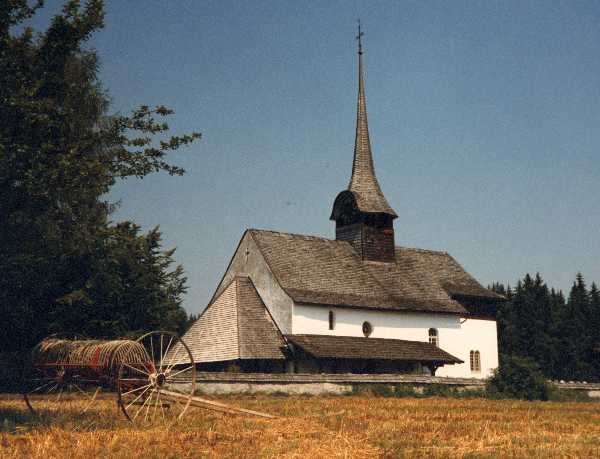 Swiss Reformed Church at W�rzbrunnen near R�thenbach, Switzerland 