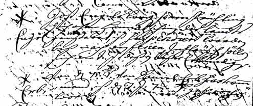 July 1, 1727 entry in the Ta�ferkammer showing the Engels left Canton Bern with permission
